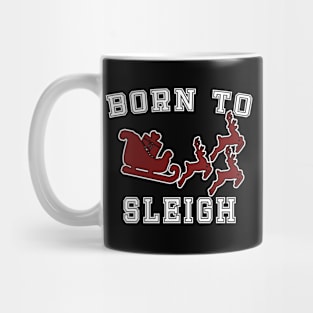 Born to slay - Vintage College Fun Queer Pride Christmas Mug